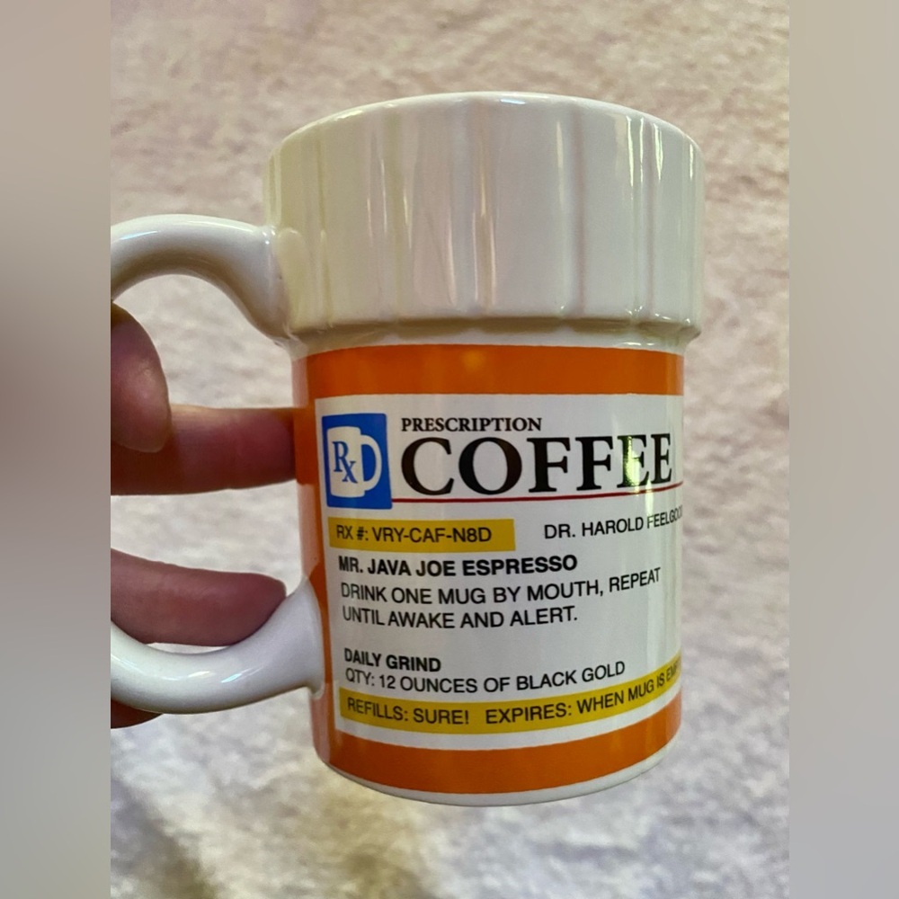 🔥Big Mouth "The Prescription" Coffee Mug🔥 NWOT